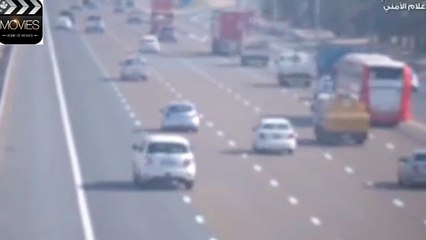 حوادث سير الطريق السريع ... دبي