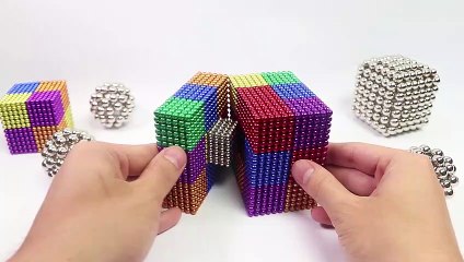ASMR magnetic balls! Curious meet magnet balls