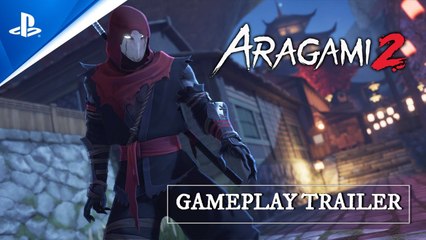 Скачать видео: Aragami 2 - Gameplay Trailer PS5, PS4