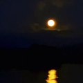 Supermoon and Meteorite lights up skies of Donegal, Ireland