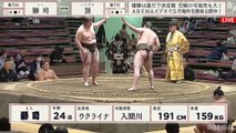 Shishi vs Itadaki - Natsu 2021, Makushita - Day 15