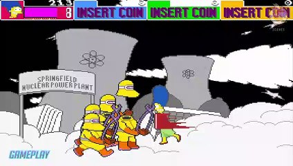 Los Simpsons Arcade Nivel 6