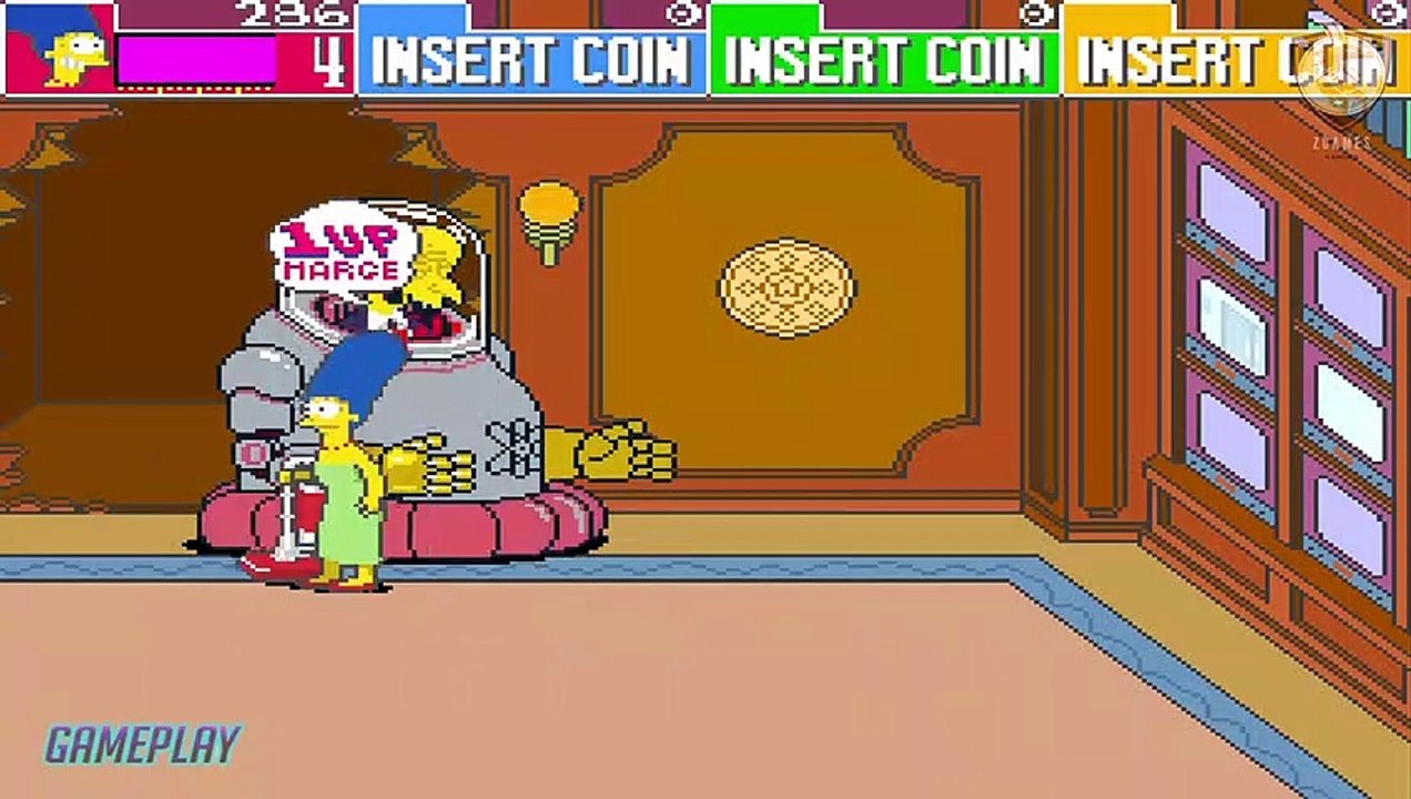 Los Simpsons Arcade Nivel 8