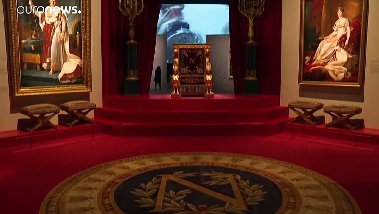 L'exposition "Napoléon" s'ouvre à la Grande Halle de la Villette à Paris pour les 200 ans de sa mort