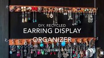Diy Earring Holder Display Organizer