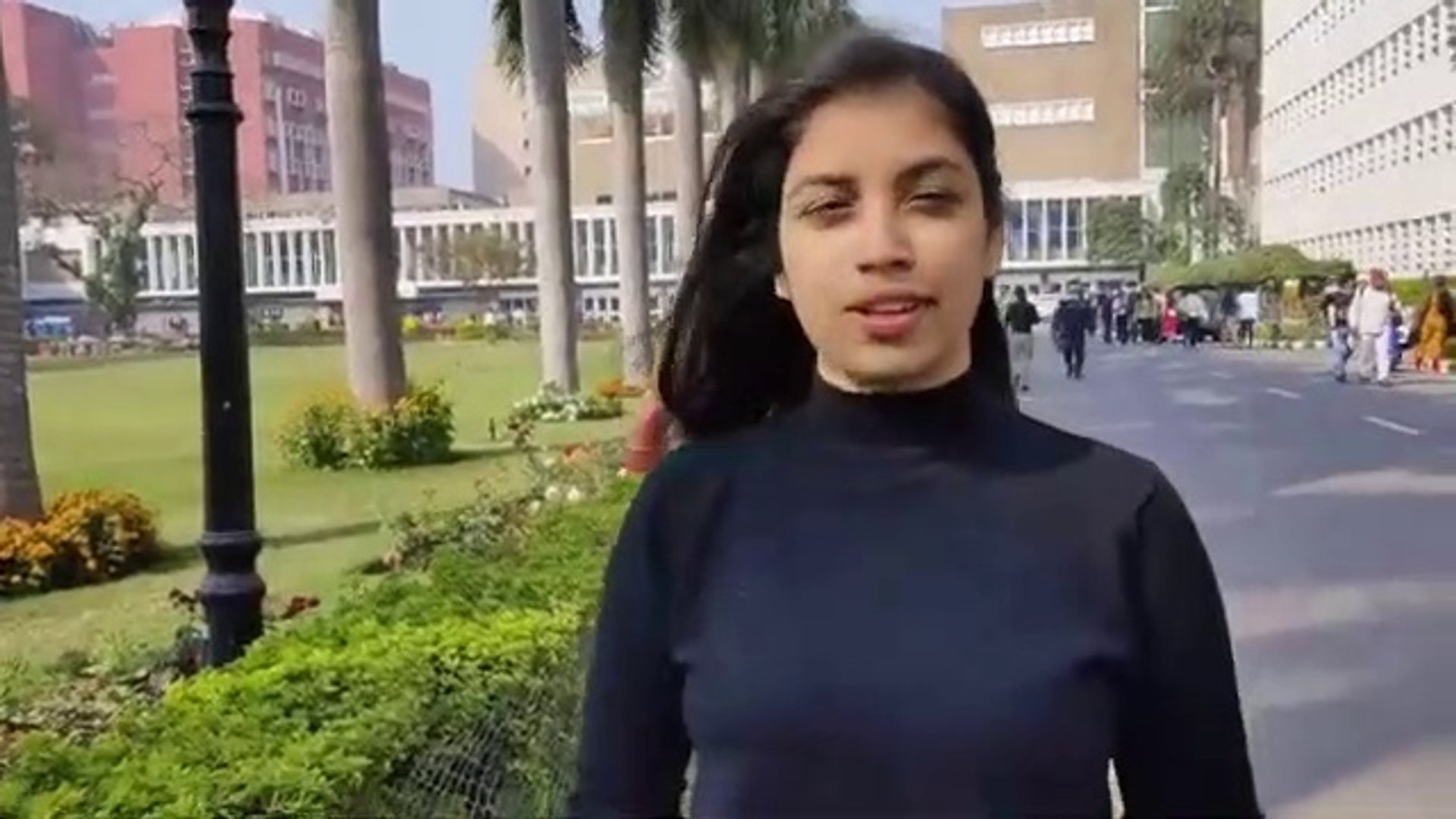 ⁣AIIMS DELHI CAMPUS CENTRAL LAWN  AIIMS DELHI VLOG
