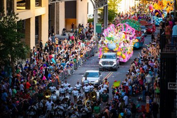 City of Mobile Makes up for Lost Carnival Season With "Tardy Gras" Celebration