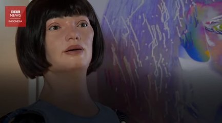 Ai-Da, robot pelukis yang akan bersaing dengan manusia