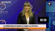 La Empresaria de medios se suma a la Política