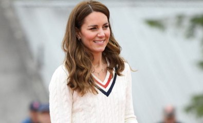 Kate Middleton Matched Her Sweater to Her Shoes in a Preppy Tennis Look