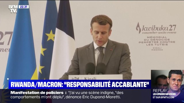 Emmanuel Macron reconnaît les responsabilités de la France dans le génocide du Rwanda