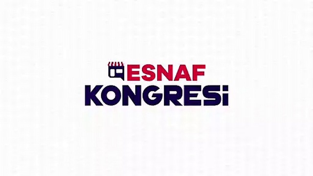 Esnaf Kongresi, 'lebalep' kongrelerin yanında kepenk indiren dükkânların görüntüleriyle duyuruldu