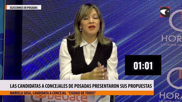 Las candidatas a concejales de Posadas presentaron sus propuestas