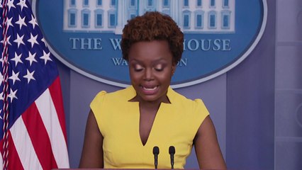 美 흑인여성, 30년 만에 백악관 대변인 브리핑 / YTN