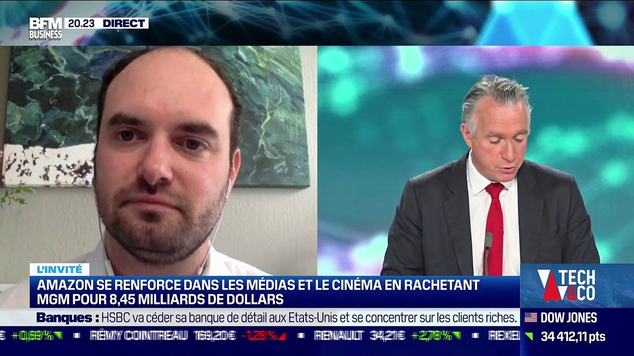 Matthieu Soulé (BNP Paribas C. Lab Americas) : Amazon se renforce dans les médias et le cinéma en rachetant MGM pour 8,45 milliards de dollars - 27/05