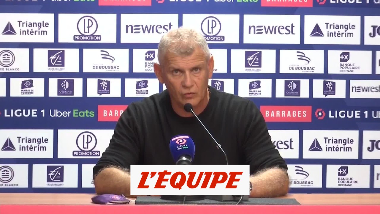 Garande : « On n'a pas été au niveau » - Foot - Barrages L1/L2 aller - Toulouse