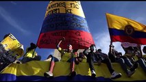 Un mes de protestas en Colombia en 12 fotos