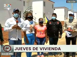 GMVV ha entregado 183.000 viviendas para el buen vivir en Falcón