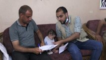 GAZZE -Türk hayırsever, İsrail saldırılarında eşini ve 4 çocuğunu kaybeden Filistinli babaya takılarını bağışladı