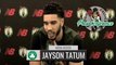 Jayson Tatum Practice Interview | Celtics vs Nets Game 3