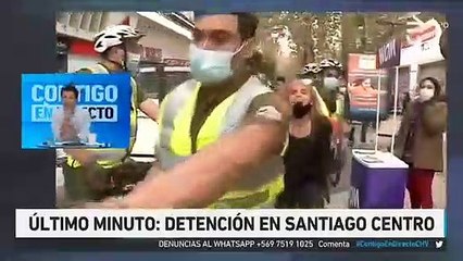 Detienen a la cantante Camila Moreno en plena transmisión en vivo