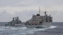 Canadian, German, Spanish, Italian, Warships • NATO Exercise off of the Coast of Portugal • May 