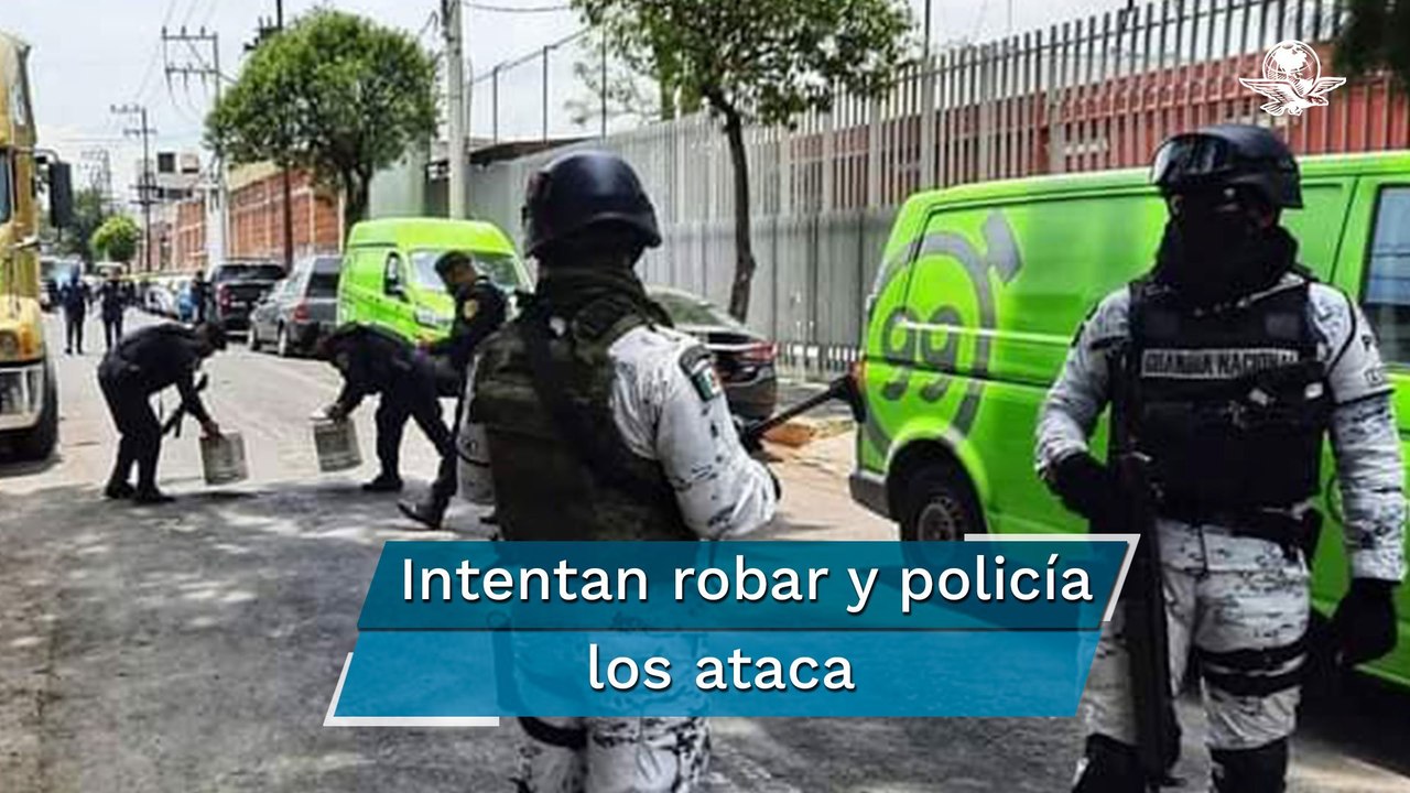 Intento de asalto a fábrica de plásticos, se de...