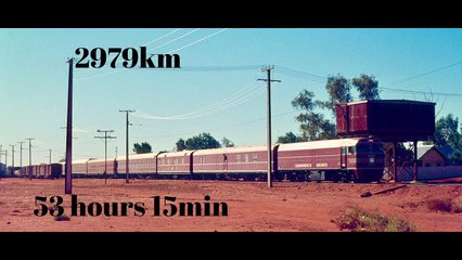 The Ghan - The worlds longest passenger train