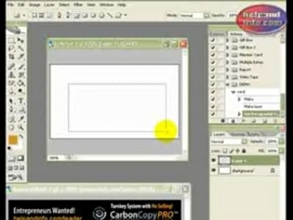 CarbonCopyPro Photoshop Tutorial Recoding Action Scripts