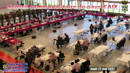 Conseil communautaire 27mai2021 à TRETS