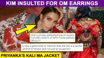 Kim Kardashian SLAMMED For Wearing Om Earrings | Gets Trolled