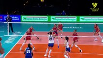 Serbia vs Italy  FIVB Volleyball Nations League  Women  Match Highlights 27 MAY 2021