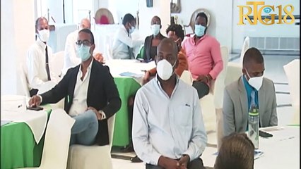 Seremoni pou remèt pri bay 5 koperativ ki genyen nan 4èm edisyon konkou nasyonal "Cacao de qualité"