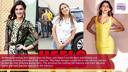 Kriti Sanon Vs Sara Ali Khan Vs Alaya F Whose Heels Would You Steal Vote Here