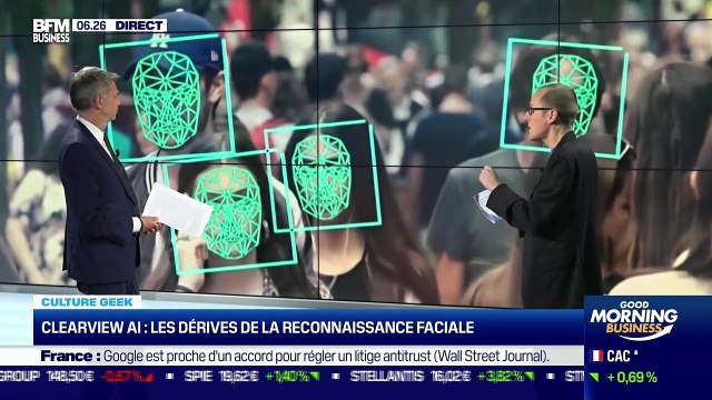 Culture Geek : Clearview, les dérives de la reconnaissance faciale, par Anthony Morel - 28/05