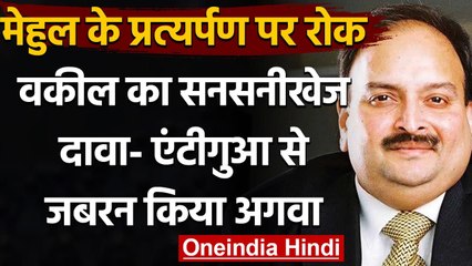 Mehul Choksi के प्रत्यर्पण पर  Dominica Court ने लगाई रोक,  वकील का सनसनीखेज दावा | वनइंडिया हिंदी