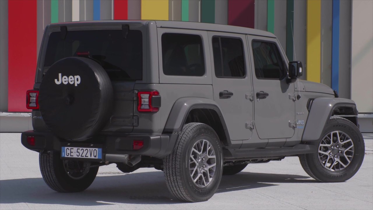 Ausstattung des Jeep® Wrangler Unlimited 4xe