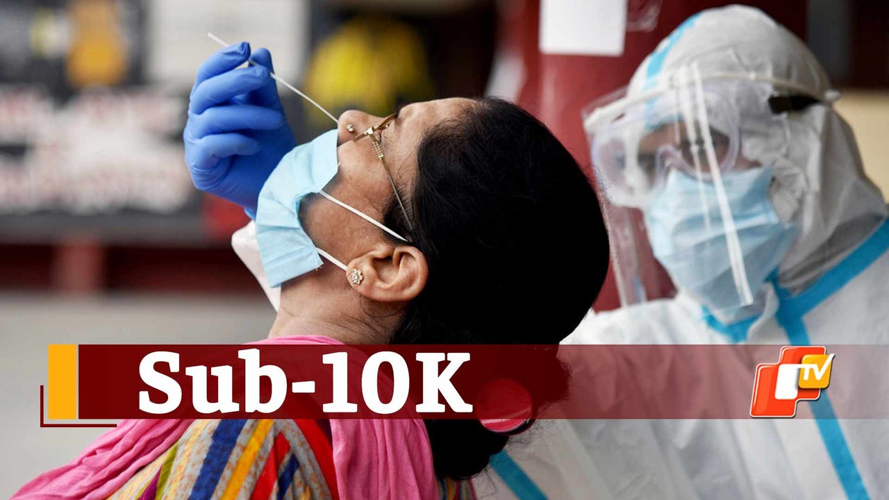 New COVID19 Cases In Odisha Remain Below 10K