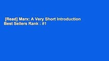 [Read] Marx: A Very Short Introduction  Best Sellers Rank : #1