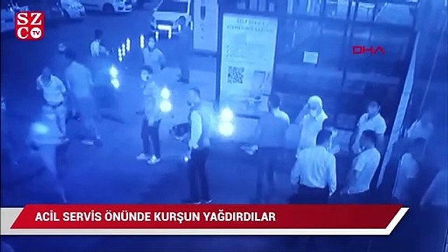 Motosikletli saldırganlar, acil servis önünde bekleyenlere silahla ateş açtı 3'ü ağır 5 yaralı