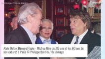 Bernard Tapie hospitalisé : son ami Alain Delon 