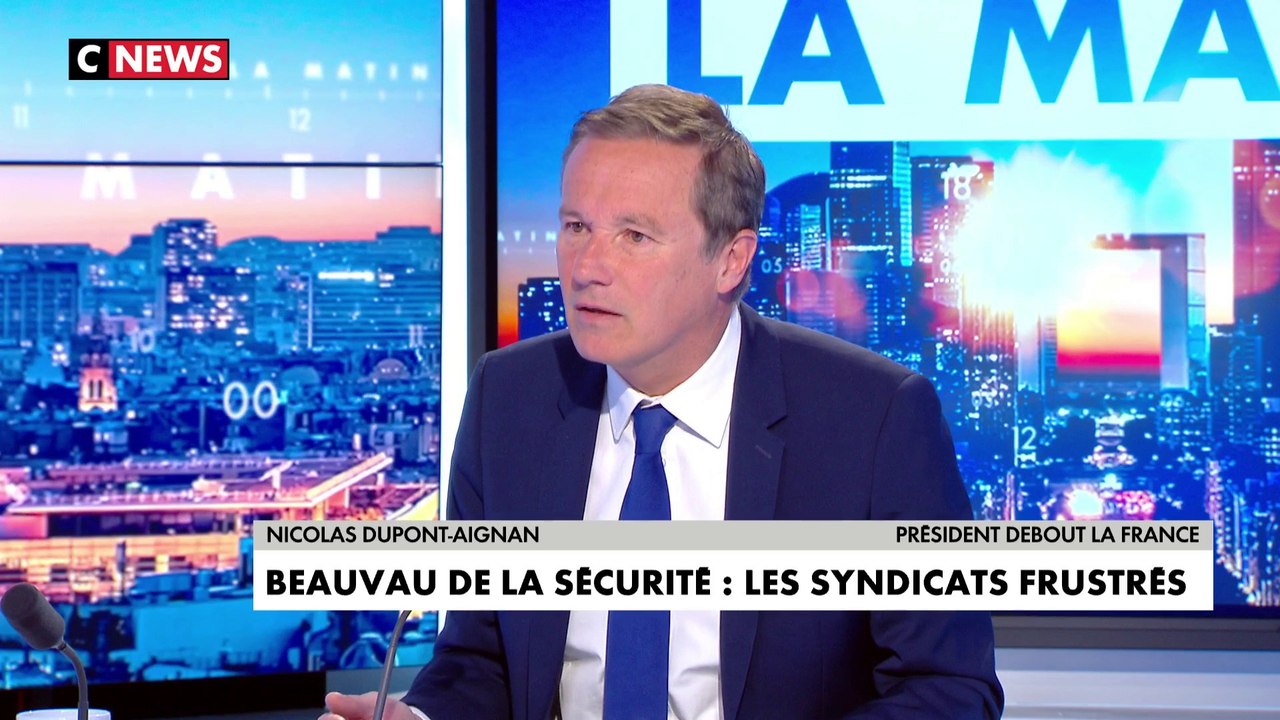 Nicolas Dupont-Aignan : «Il faut absolument rét...