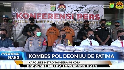 Satnarkoba Gagalkan Penyelundupan 64 Kg Ganja di Tangerang