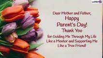 Happy Parents’ Day 2021 Wishes: WhatsApp Status, Photos & Greetings To Send on Global Day of Parents