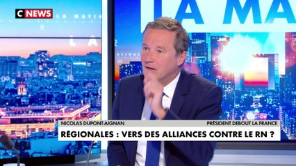 Nicolas Dupont-Aignan : «J'ai toujours été hostile au Front Républicain»