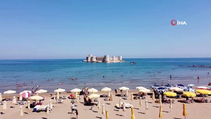 UNESCO tescilli Kızkalesi´nde turizm hareketliliği