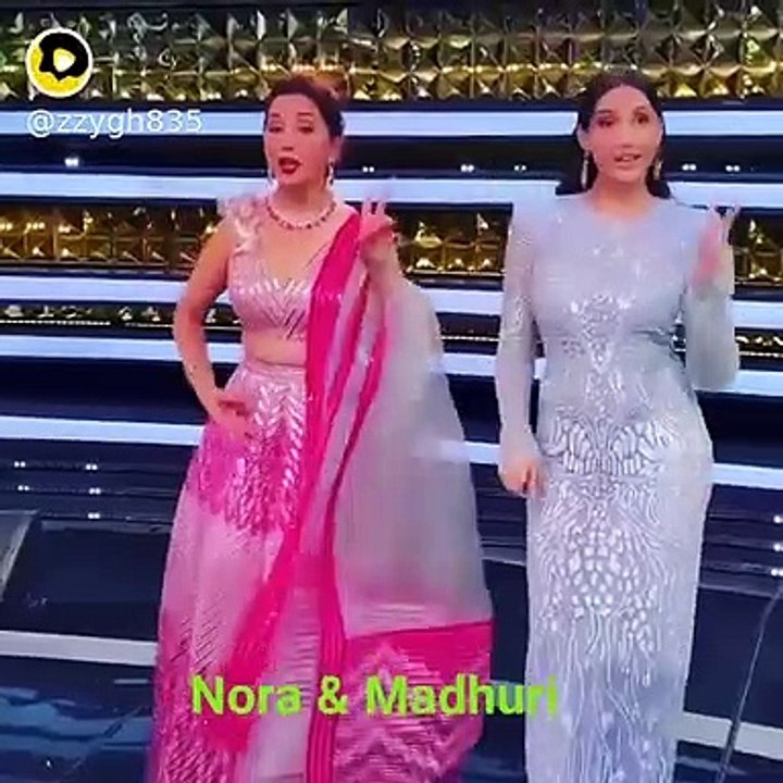 Madhuri  vs Norah song snack videos