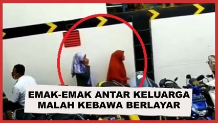 Emak-emak Histeris Gegerkan 1 Kapal, Antar Keluarga Malah Kebawa Berlayar
