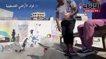 لاعبو السكيتبورد والباركور في غزة يعودون إلى ممارسة رياضتهم