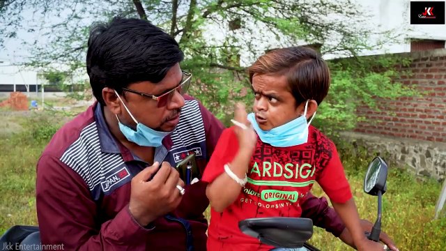 CHOTU DADA MASK WALA | छोटू दादा मास्क वाला | Khandesh Hindi Comedy | Chotu Dada Comedy Video